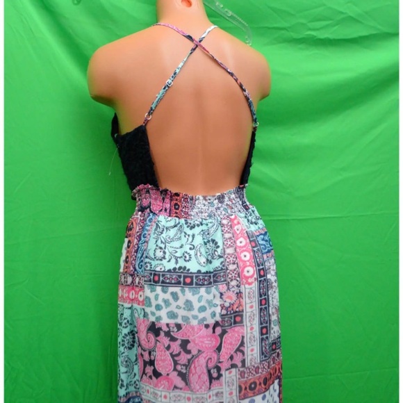 Trixxi Maxi Dress with slits NWOT - Picture 5 of 8